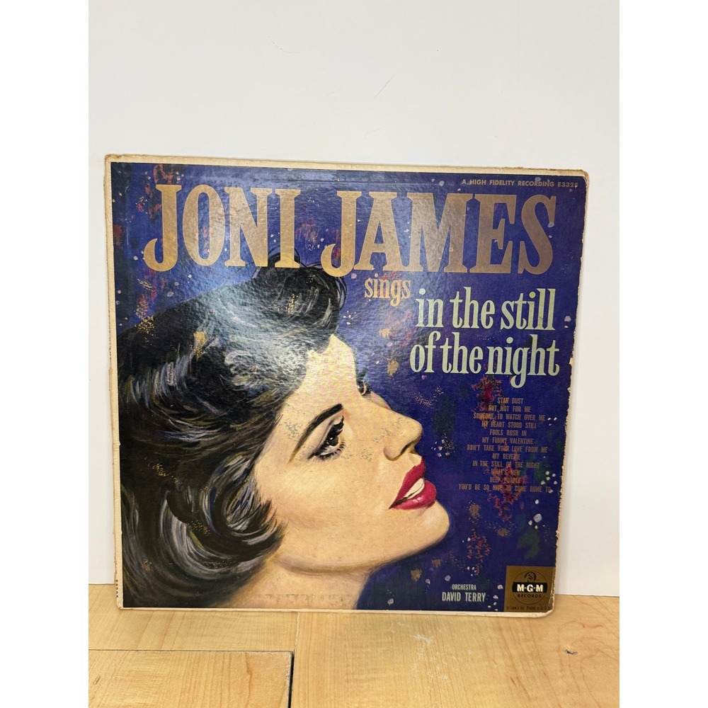 Joni James Sings In The Still Of The Night MGM Records E3328 Vintage Vinyl LP